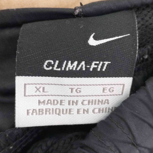 ナイキ NIKE 00s CLIMA-FIT 裾ドローコード フロントスウォッシュ刺繍 ナイロンパンツ メンズ JPN:XL