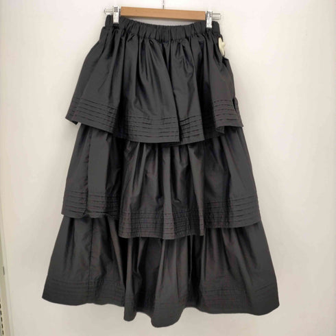 キャンディーストリッパー CANDY STRIPER PIN TUCK TIERED SKIRT レディース JPN:2