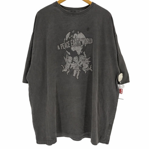 エジュクロ ASCLO Acon Peace World Short Sleeve T Shirt メンズ FREE