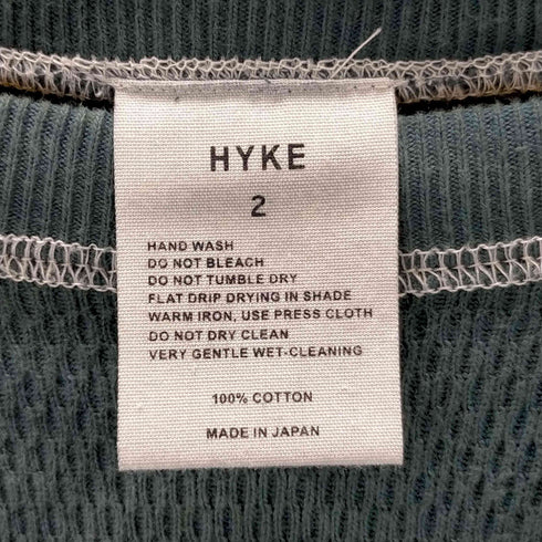 ハイク HYKE タイダイサーマルカットソー メンズ 2