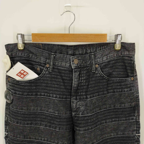 ヒステリックグラマー HYSTERIC GLAMOUR スクラッチフレアデニムパンツ メンズ 32