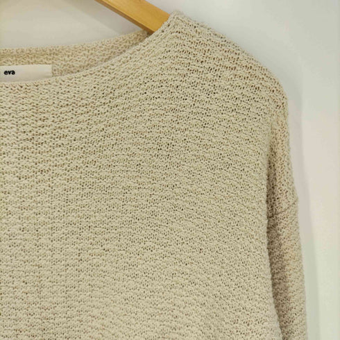 エヴァムエヴァ evam eva silk covering pullover シルク カバーリング プルオーバー レディース