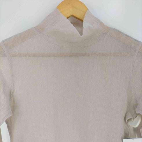 レイビームス Ray BEAMS チュール ハイネック ロングスリーブ カットソー レディース
