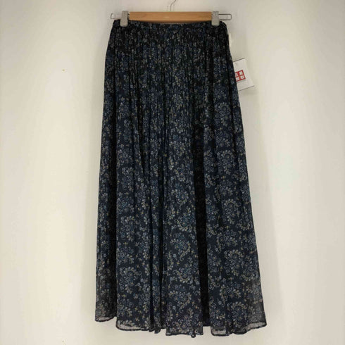 ユニクロ UNIQLO UNIQLO:C 23AW シフォンプリーツスカート (BLUE) レディース JPN:S