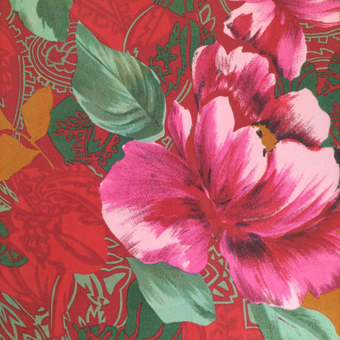 ビルブラス BILL BLASS ALL SILK シルク100 花柄スカーフ レディース