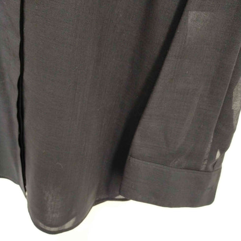 セオリー theory Wool Voile Classic Menswear Shirt J/S レディース S