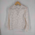 ザラ ZARA FEATHERED RUFFLED BLOUSE レディース JPN:S