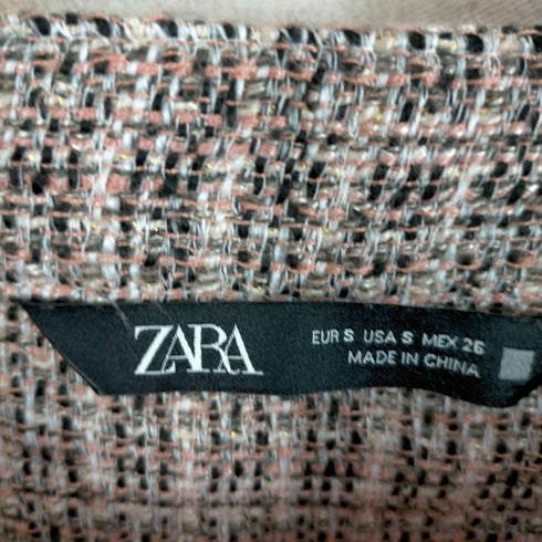 ザラ ZARA コントラステクスチャートップス レディース import:S