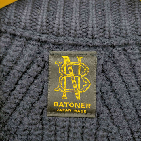 バトナー BATONER 20AW シグネチャークルーネックニット レディース JPN:2