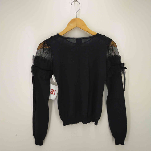 レッドヴァレンティノ RED VALENTINO レース切替カーディガン レディース