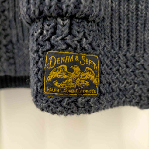 デニムアンドサプライ ラルフローレン DENIM & SUPPLY RALPH LAUREN ローゲージショールカラーニットカーディガン メンズ JPN:S