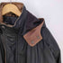 ウィルソン WILSONS LEATHER Thinsulate リアルレザーフーデッドジャケット メンズ import:L