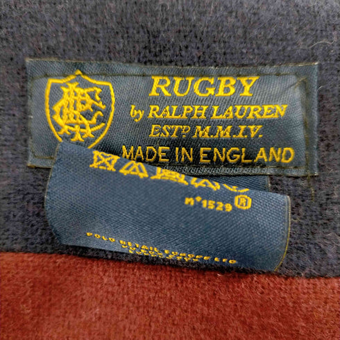 ラグビーラルフローレン Rugby Ralph Lauren MADE IN ENGLAND ボーダーマフラー メンズ ONE SIZE