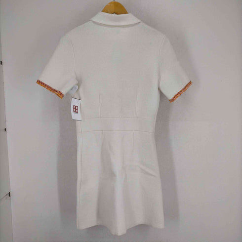 マージュ Maje CONTRAST KNIT DRESS レディース JPN:36