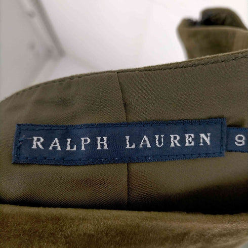 ラルフローレン RALPH LAUREN ラムレザー マーメイドスカート レディース 9