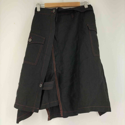 クレッセント Crescent リネン巻きスカート レディース JPN:M