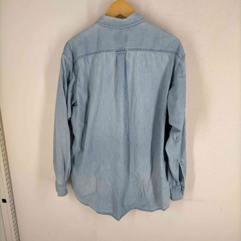 ノースフェイスパープルレーベル THE NORTH FACE PURPLE LABEL Light Denim B.D. Shirt ライトデニムボタンダウンシャツ メンズ JPN:L