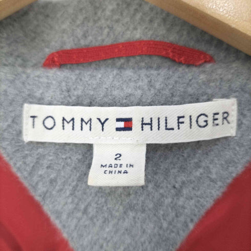 トミーヒルフィガー TOMMY HILFIGER アンゴラ混 ロングトレンチコート レディース JPN:2