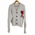 アミアレクサンドルマテュッシ AMI ALEXANDRE MATTIUSSI 22AW ハートロゴVネックカーディガン メンズ JPN:M