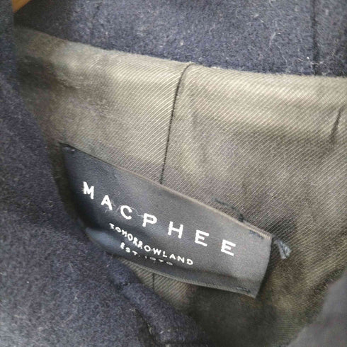 マカフィー MACPHEE フーデットロングコート レディース JPN:34