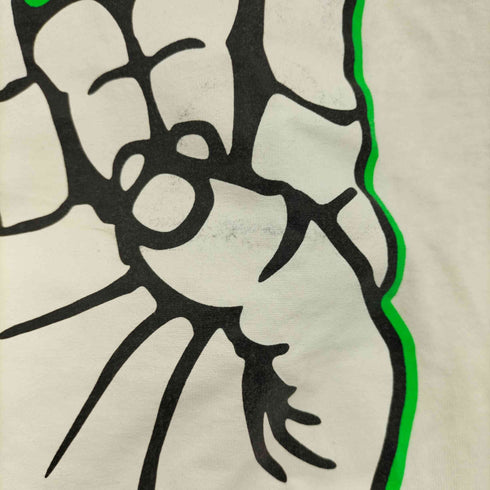ウォールオブフェイム wall of fame WE HATE LOVE WE LOVE HATE ラグランスリーブ 5分丈Tシャツ メンズ