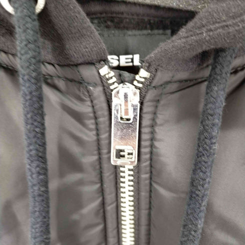 ディーゼル DIESEL 異素材切替ジップパーカー メンズ import:S