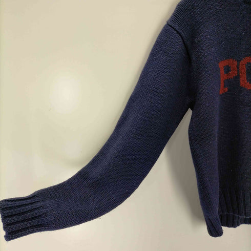 ポロバイラルフローレン Polo by RALPH LAUREN 80s 緑タグ POLOクルーネックニット メンズ 170