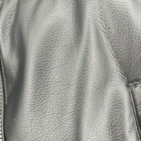 ザラ ZARA LEATHER EFFECT PUFFER JACKET フェイクレザー中綿ジャケット メンズ JPN:S