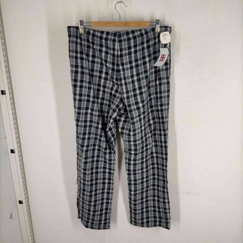 クラフトアンドバロー Croft&Barrow 00s wide easy check pants メンズ JPN:M
