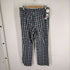 クラフトアンドバロー Croft&Barrow 00s wide easy check pants メンズ JPN:M