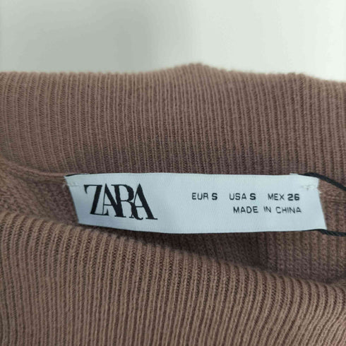 ザラ ZARA ニット ドレスワンピース レディース import:S