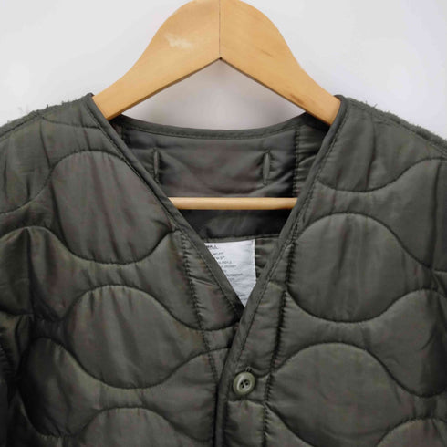 ロスコ ROTHCO M-65 LINERS DS WASH WITH BUTTON キルティングノーカラージャケット レディース S