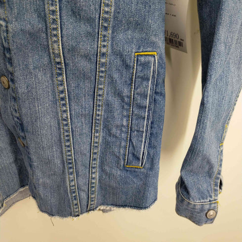 シップスジェットブルー SHIPS JET BLUE Re デニム G-SHRITS ジャケット メンズ S