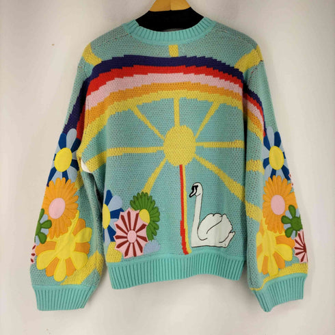 ハウスオブサニー House of Sunny 花パッチ 刺繍 ニット レディース EUR:40