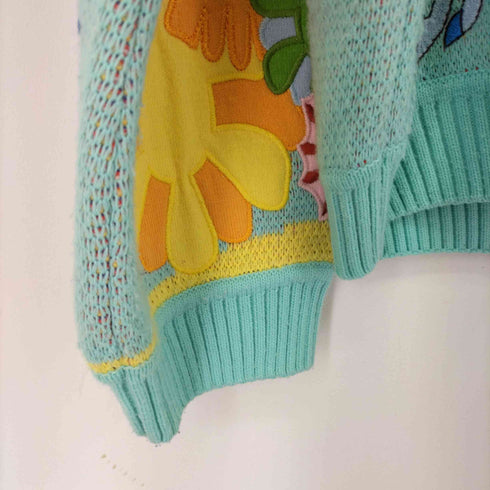 ハウスオブサニー House of Sunny 花パッチ 刺繍 ニット レディース EUR:40