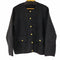 Fayeye Studio 金ボタン スパンコール ノーカラーカーディガン レディース JPN:S