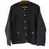 Fayeye Studio 金ボタン スパンコール ノーカラーカーディガン レディース JPN:S