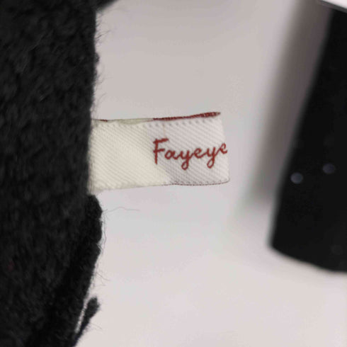 Fayeye Studio 金ボタン スパンコール ノーカラーカーディガン レディース JPN:S