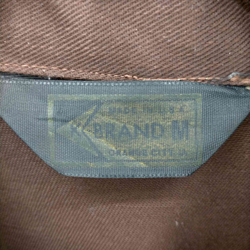 - K-BRAND 60-70s USA製 LAWSON企業ロゴ PRIDEアルミジップ スイングトップ メンズ import:M
