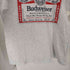 バドワイザー Budweiser 霜降り フロントプリントクルーネックTシャツ メンズ