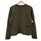 ウールリッチ WOOLRICH ロールネック ポケット ネップ ウールニットセーター レディース import:M