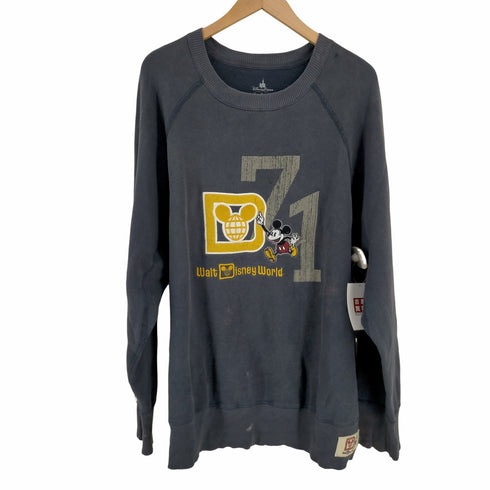 キャラクタープリント クルーネックスウェット メンズ JPN:XL