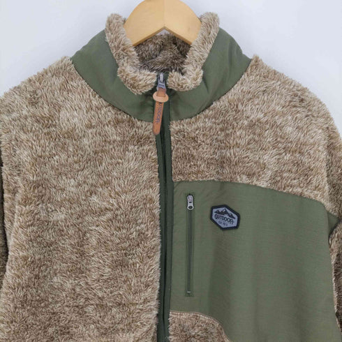 アウトドアプロダクツ OUTDOOR PRODUCTS オーバーサイズフリースジャケット メンズ 4L