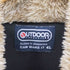 アウトドアプロダクツ OUTDOOR PRODUCTS オーバーサイズフリースジャケット メンズ 4L