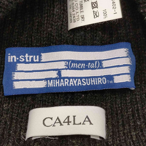 メゾンミハラヤスヒロ Maison MIHARA YASUHIRO in・stru(men-tal). Knit Cap メンズ FREE