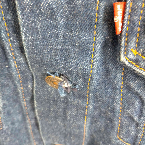 リーバイス Levis 70505-0217 715刻印 USA製 96s 4TH デニムジャケット メンズ 38