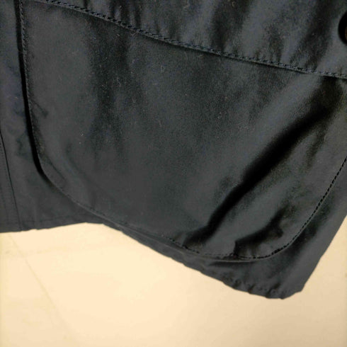 バブアーサウスシールド BARBOUR SOUTH SHIELD 襟コーデュロイ切替 裏地メッシュ ダブルジップ ナイロンジャケット ビデイルジャケット メンズ
