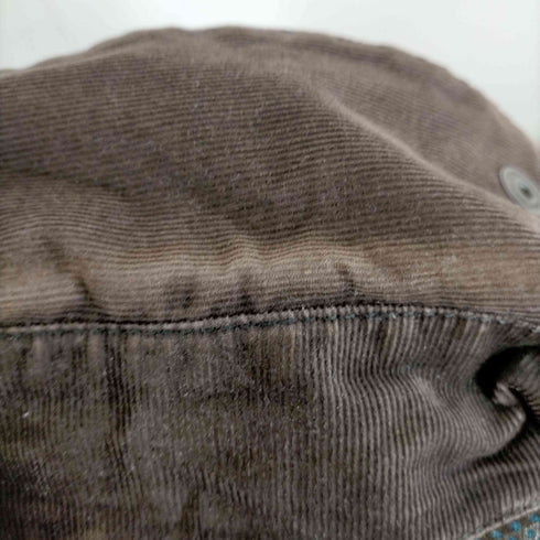 バブアーサウスシールド BARBOUR SOUTH SHIELD 襟コーデュロイ切替 裏地メッシュ ダブルジップ ナイロンジャケット ビデイルジャケット メンズ