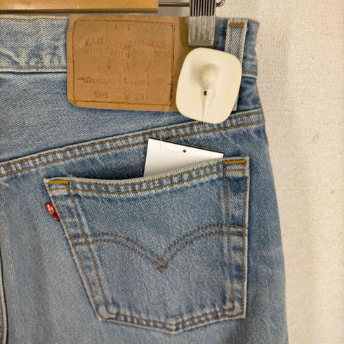 リーバイス Levis 501 544刻印 USA製 95S ボタンフライストレートデニムパンツ メンズ W29 L36