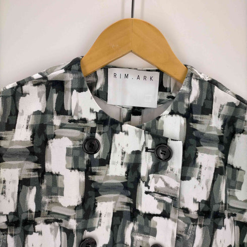 リムアーク RIM.ARK Plaid formation vest レディース